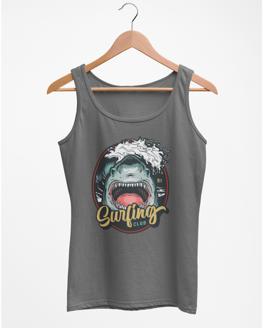 Shark Surfing Club - Tank Top