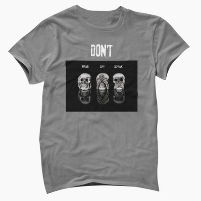 Black Bold Skulls T-Shirts
