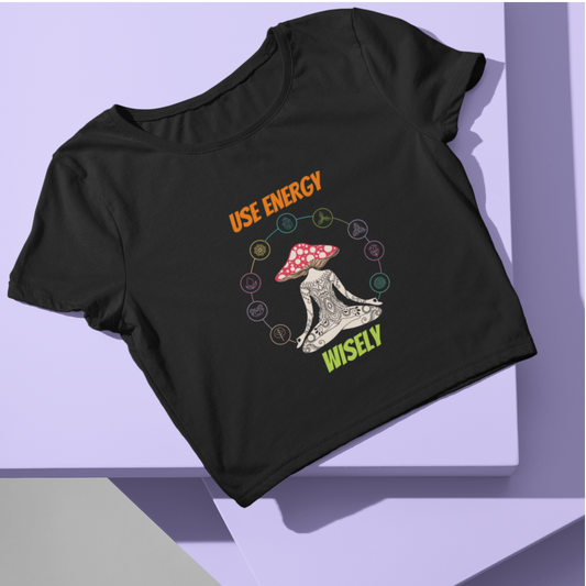 Energy Psychedelic  - Crop Top