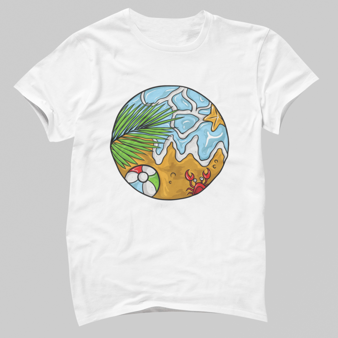 Minimalist  Beach T-Shirt