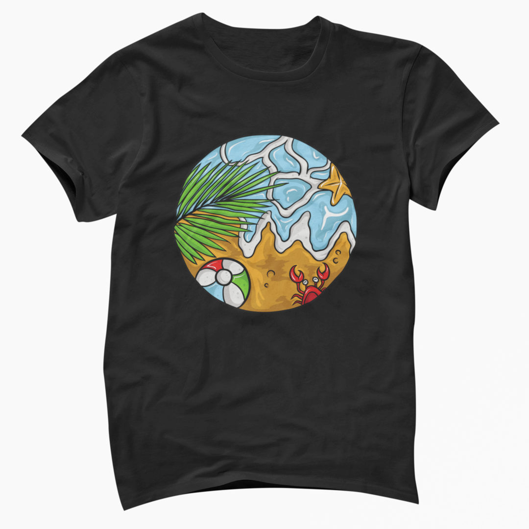 Minimalist  Beach T-Shirt