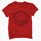 Black and White Mountains Circle T-Shirt