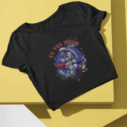 To The Moon - Crop Tops