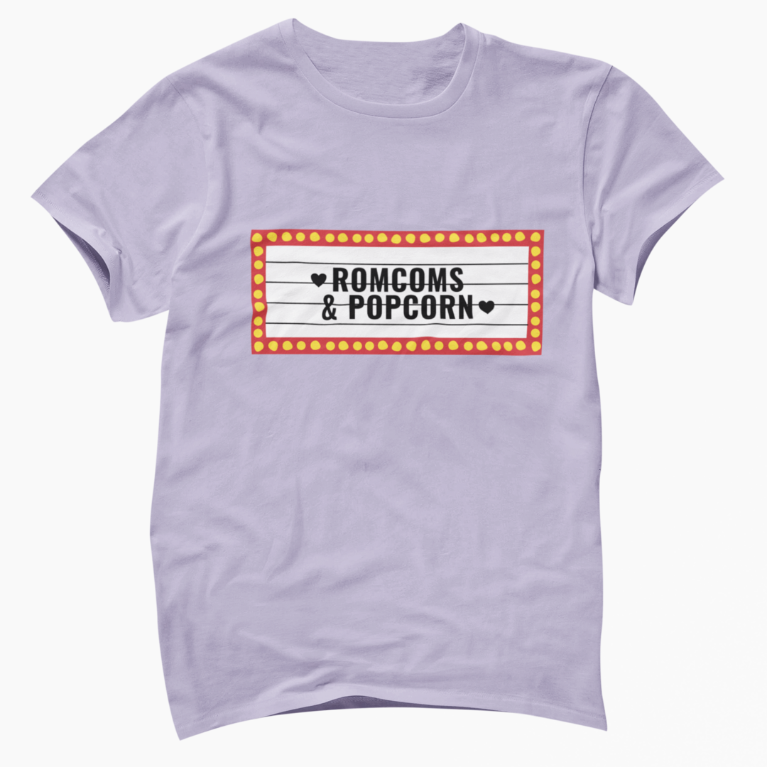 Black Red Yellow Marquee Modern Film Movies Pop Culture- Unisex T-Shirt