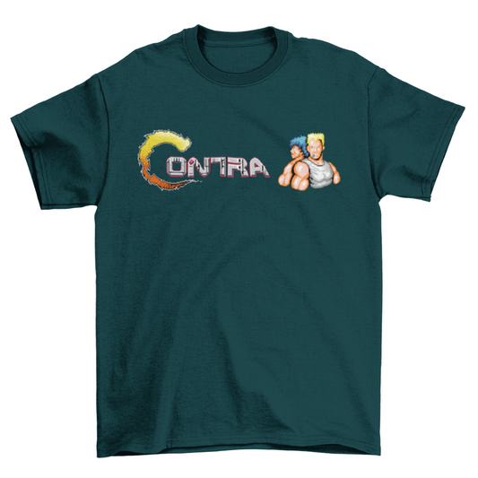 Contra Game - Oversized Premium T-Shirt , Unisex