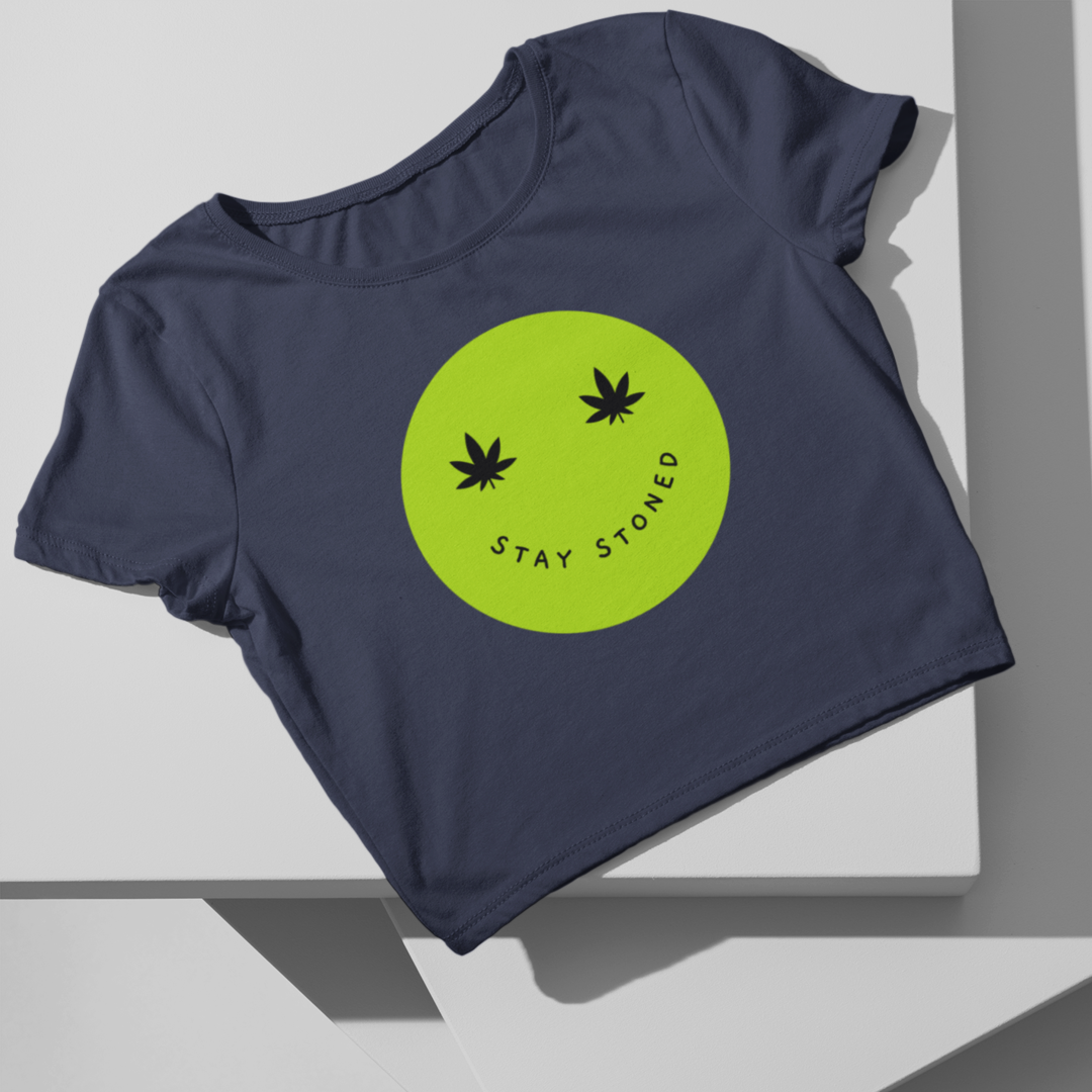 420 Stay Stoned - Crop Top