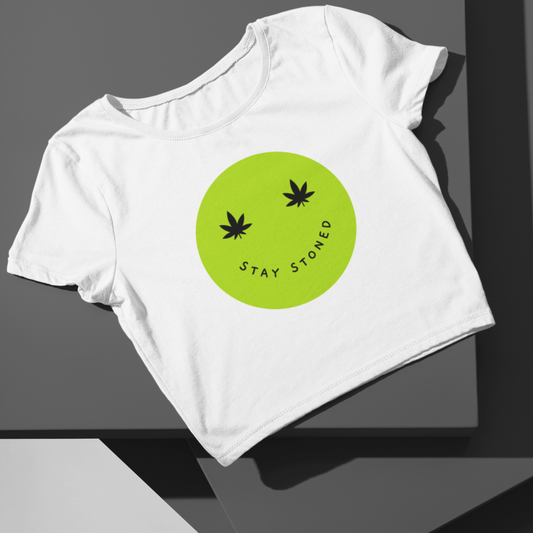 420 Stay Stoned - Crop Top