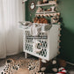Leopard Head Hand Tufted Rug