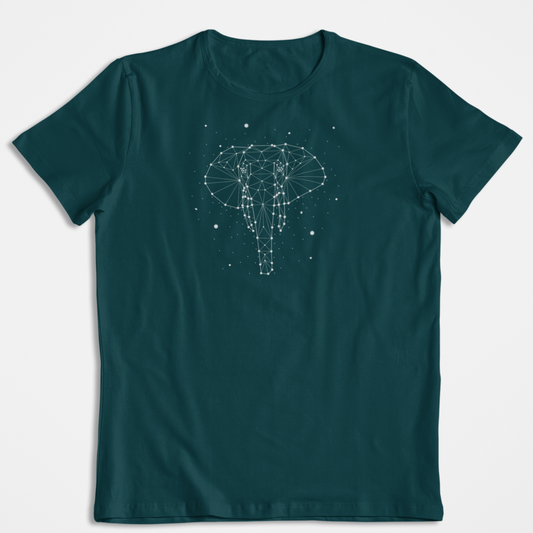 Magical Star Constellation Elephant T-Shirt